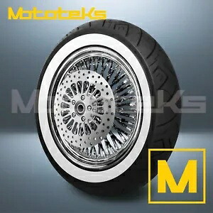 18インチ 18X4.25 カリ ファット スポーク ホイール 52 ステンレス ハーレー ソフテイル用 リアリム 18" 18X4.25 CALI FAT SPOKE WHEEL 52 STAINLESS FOR HARLEY SOFTAIL REAR RIM 【並行輸入品】｜カスタムパーツ WORLD倉庫