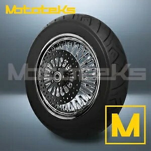 18X3.5 カリ ファット スポーク ホイール 52 ステンレス ハーレー ソフテイル スポーツスター フロント リム用 18X3.5 CALI FAT SPOKE WHEEL 52 STAINLESS FOR HARLEY SOFTAIL SPORTSTER FRONT RIM 【並行輸入品】