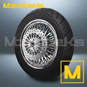 16X3.5 カリファットスポークホイール 52 ステンレスハーレーツーリング用フロントリム 16X3.5 CALI FAT SPOKE WHEEL 52 STAINLESS FOR HARLEY TOURING FRONT RIM 【並行輸入品】