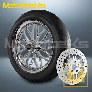 16インチ 16x3.5 レイブ マグ ホイール クローム ハーレー ソフテイル モデル フロント用 16" 16x3.5 RAVE MAG WHEEL CHROME FOR HARLEY SOFTAIL MODELS FRONT 【並行輸入品】|カスタムパーツ WORLD倉庫