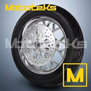 16インチ 16x3.5 ウイルスマグ ホイール クローム ハーレー ソフテイル モデル フロント用 16" 16x3.5 VIRUS MAG WHEEL CHROME FOR HARLEY SOFTAIL MODELS FRONT 【並行輸入品】|カスタムパーツ WORLD倉庫