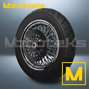16X3.5 カリファットスポークホイール 52 ステンレスハーレーツーリングリアリム用 16X3.5 CALI FAT SPOKE WHEEL 52 STAINLESS FOR HARLEY TOURING REAR RIM 【並行輸入品】