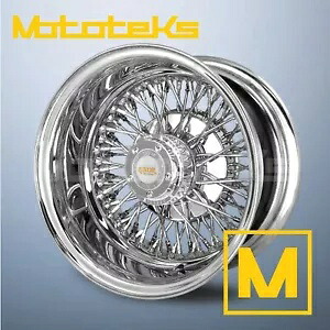 13X7 ルクソール ワイヤー ホイール 72 クロス レブ クローム リム アダプター ノックオフ ハンマー 13X7 LUXOR WIRE WHEELS 72 CROSS REV CHROME RIMS ADAPTER KNOCK OFF HAMMER 【並行輸入品】