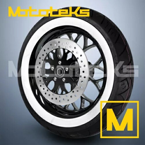 18インチ 18x3.5 ウイルス マグ ホイール ブラック マシン ハーレー ソフテイル フロント用 18\
