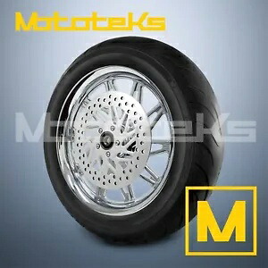 18インチ 18x3.5 エッジ マグ ホイール クローム ハーレー ソフテイル フロント用 18" 18x3.5 EDGE MAG WHEEL CHROME FOR HARLEY SOFTAIL FRONT 【並行輸入品】｜カスタムパーツ WORLD倉庫