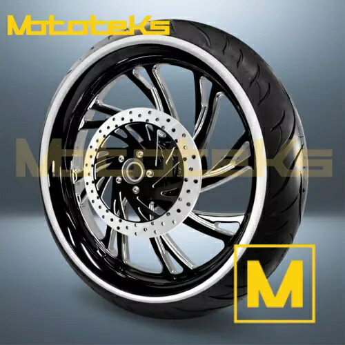 18インチ 18x3.5 NEO MAG ホイール ブラック マシン ハーレー ソフテイル フロント用 18\