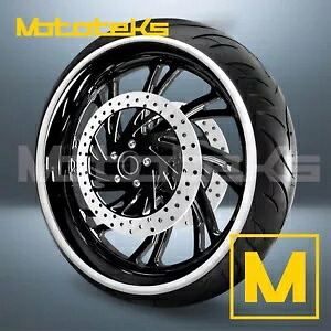 18インチ 18x5.5 NEO MAG ホイール ブラック ハーレーツーリングバガーリア用 18\