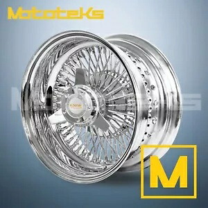 14X6 ルクソール ワイヤー ホイール 72 ストレート REV クローム リム アダプター ノックオフ ハンマー 14X6 LUXOR WIRE WHEELS 72 STRAIGHT REV CHROME RIMS ADAPTER KNOCK OFF HAMMER 【並行輸入品】