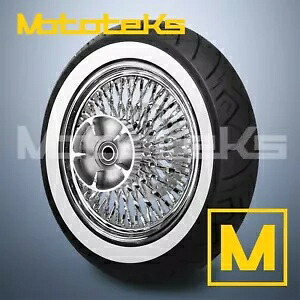 16X5.5 カリファットスポークホイール 52 ステンレスハーレーツーリング用リアクッションリム 16X5.5 CALI FAT SPOKE WHEEL 52 STAINLESS FOR HARLEY TOURING REAR CUSH RIM 【並行輸入品】｜カスタムパーツ WORLD倉庫