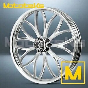 26インチ 26x3.75 レイブ マグ ホイール クローム ハーレー ツーリング バガー フロント用 26" 26x3.75 RAVE MAG WHEEL CHROME FOR HARLEY TOURING BAGGER FRONT 【並行輸入品】|カスタムパーツ WORLD倉庫