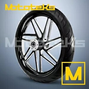 23インチ 23X3.5 RAY MAG ホイール ブラック マシン インディアン ツーリング バガー ブラック タイヤ用 23\
