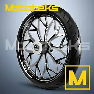 23インチ 23X3.5 VENOM MAG ホイール ブラック マシン インディアン ツーリング バガー ブラック タイヤ用 23\\\