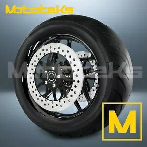 16インチ 16x3.5 HERO MAG ホイール ブラック ハーレーツーリングバガーフロント用 16\