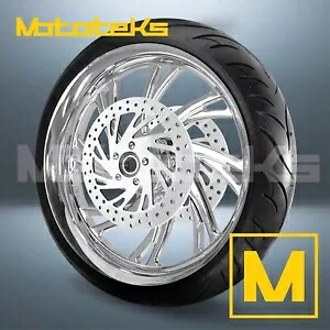 16インチ 16x3.5 NEO MAG ホイール クローム ハーレーツーリングバガーフロント用 16\