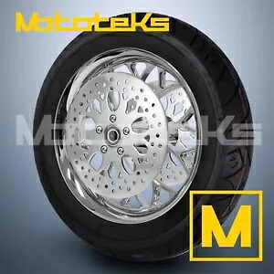 16インチ 16x3.5 ウイルスマグホイール クローム ハーレーツーリングバガーフロント用 16\\\