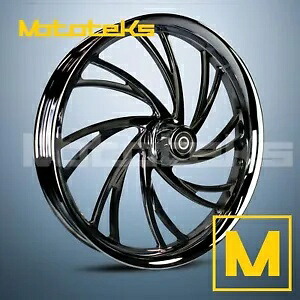 26インチ 26x3.75 NEO MAG ホイール ブラック ハーレー ソフテイル フロント用 26\