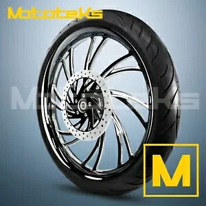 23インチ 23x3.5 NEO MAG ホイール ブラック ハーレー ソフテイル フロント用 23" 23x3.5 NEO MAG WHEEL BLACK FOR HARLEY SOFTAIL FRONT 【並行輸入品】|カスタムパーツ WORLD倉庫