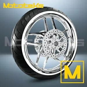 23インチ 23x3.5 HERO MAG ホイール クローム ハーレーツーリングバガーフロント用 23" 23x3.5 HERO MAG WHEEL CHROME FOR HARLEY TOURING BAGGER FRONT 【並行輸入品】｜カスタムパーツ WORLD倉庫