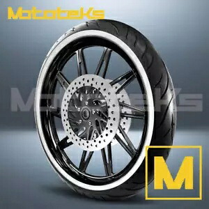 23インチ 23x3.5 エッジ マグ ホイール ブラック ハーレー ツーリング バガー フロント用 23" 23x3.5 EDGE MAG WHEEL BLACK FOR HARLEY TOURING BAGGER FRONT 【並行輸入品】|カスタムパーツ WORLD倉庫