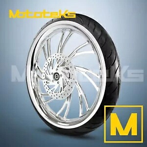 26インチ 26x3.75 NEO MAG ホイール クローム ハーレー ソフテイル フロント用 26\