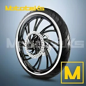 26インチ 26x3.75 NEO MAG ホイール ブラック ハーレーツーリングバガーフロント用 26" 26x3.75 NEO MAG WHEEL BLACK FOR HARLEY TOURING BAGGER FRONT 【並行輸入品】｜カスタムパーツ WORLD倉庫
