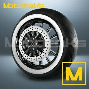18インチ 18X5.5 サーティーンマグホイール ブラックマシン ハーレーツーリングバガークッシュリア用 18\