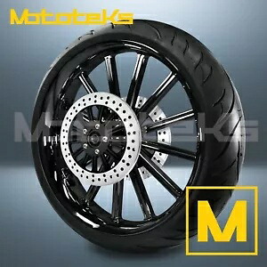 23インチ 23X3.5 サーティーン鍛造マグホイール ブラック ハーレーツーリングバガーフロント用 23" 23X3.5 THIRTEEN FORGED MAG WHEEL BLACK FOR HARLEY TOURING BAGGER FRONT 【並行輸入品】|カスタムパーツ WORLD倉庫