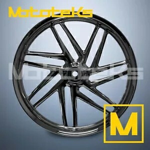30インチ 30X4.00 RAY MAG ホイール オールブラック インド 2012 年以降のツーリングバガー用 30\