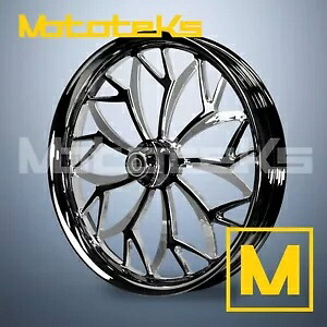 30インチ 30X4.00 ヴェノム マグ ホイール ブラック マシン インド 2012-現在 ツーリングバガー用 30" 30X4.00 VENOM MAG WHEEL BLACK MACHINE FOR INDIAN 2012-PRESENT TOURING BAGGER 【並行輸入品】｜カスタムパーツ WORLD倉庫