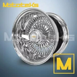 13X7 ルクソール ワイヤー ホイール 100 ストレート レブ リム クローム シングル 1 個セット 13X7 LUXOR WIRE WHEELS 100 STRAIGHT REV RIM CHROME SINGLE 1 PIECE SET 【並行輸入品】|カスタムパーツ WORLD倉庫