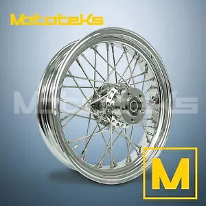 16X3.5 40 スポーク ホイール ステンレス ハーレー ツーリング バガー用 フロント ホイールのみ (TR) 16X3.5 40 SPOKE WHEEL STAINLESS FOR HARLEY TOURING BAGGER FRONT WHEEL ONLY (TR) 【並行輸入品】