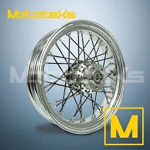 16X3.5 40 スポーク ホイール ステンレス ハーレー ツーリング バガー用 リアホイールのみ (TR) 16X3.5 40 SPOKE WHEEL STAINLESS FOR HARLEY TOURING BAGGER REAR WHEEL ONLY (TR) 【並行輸入品】