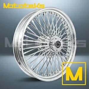 16インチ 16X3.5 ファット スポーク ホイール 52 ステンレス スポーク ハーレー ツーリング バガー リア用 16\