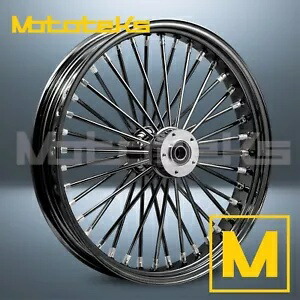 26インチ 26X3.5 ファット スポーク ホイール ハーレー ツーリング バガー フロント用 40 ステンレス スポーク 26\