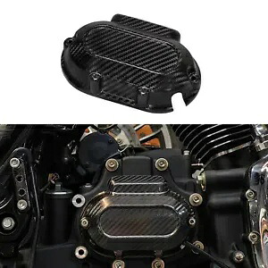 ハーレーロードストリートグライドスペシャルFLHR用カーボンファイバートランスミッションサイドカバー Carbon Fiber Transmission Side Cover for Harley Road Street Glide Special FLHR 【並行輸入品】