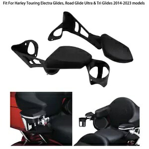 Rear Passenger Armrests W/ Drink Holder For Harley Touring Electra Glide 14-22 Rear Passenger Armrests W/ Drink Holder For Harley Touring Electra Glide 14-22 【並行輸入品】