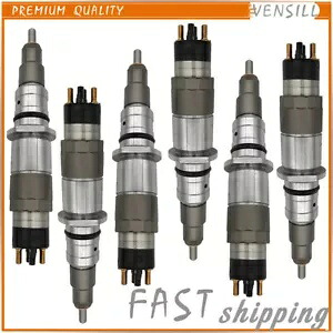 6X 燃料インジェクター カミンズ QSB6.7 QSB 5.9 ディーゼル コマツ PC200-8 0445120231 6X Fuel Injectors for Cummins QSB6.7 QSB 5.9 Diesel Komatsu PC200-8 0445120231 【並行輸入品】