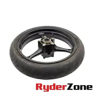 2005 - 2008 スズキ GSXR 1000 フロント ホイール リム ブラック ストレート ミシュラン タイヤ 2005 - 2008 SUZUKI GSXR 1000 FRONT WHEEL RIM BLACK STRAIGHT MICHELIN TIRE 【並行輸入品】|カスタムパーツ WORLD倉庫
