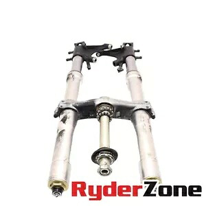 2006 2007 ホンダ CBR1000RR フォークフロントサスペンション左右脚トリプルツリー OEM 2006 2007 HONDA CBR1000RR FORKS FRONT SUSPENSION LEFT RIGHT LEG TRIPLE TREE OEM 【並行輸入品】