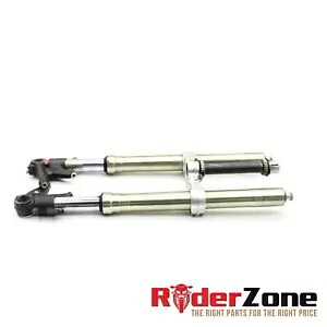 2008 - 2013 ドゥカティ 848 EVO フォーク トリプルツリー フロントサスペンション ゴールド ストレート OE 2008 - 2013 DUCATI 848 EVO FORKS TRIPLE TREE FRONT SUSPENSION GOLD STRAIGHT OE 【並行輸入品】
