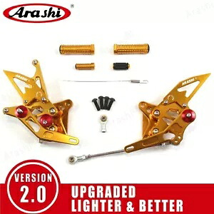 スズキ隼第 1 世代 1999 - 2007 GSXR1300 GSX1300R レーシングフットレストリアセット用 For Suzuki Hayabusa Gen 1 1999 - 2007 GSXR1300 GSX1300R Racing Footrest Rearsets 【並行輸入品】 53,460円