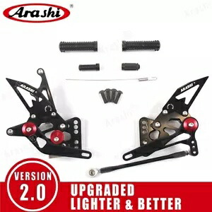 スズキ GSXR1000 2005 2006 GSX-R 1000 調節可能なレーシング リアセット フットレスト 米国に適合 Fit Suzuki GSXR1000 2005 2006 GSX-R 1000 Adjustable Racing Rearsets Footrest USA 【並行輸入品】