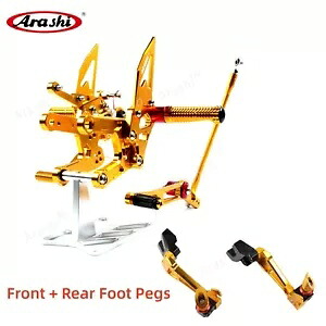フロントフットレストとリアフットペグリアセット ヤマハ YZF R6 2006 - 2016 2010用 Front Footrest and Rear Foot Pegs Rearsets for Yamaha YZF R6 2006 - 2016 2010 【並行輸入品】