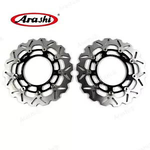 嵐 フロント ブレーキ ディスク ローター ヤマハ XTZ SUPER TENERE 1200 2010 - 2021 2015用 Arashi Front Brake Disc Rotor for Yamaha XTZ SUPER TENERE 1200 2010 - 2021 2015 【並行輸入品】