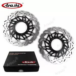 嵐 フロントブレーキディスクローター スズキ GSXR1000 ABS 2017-2023 2022 2021 2020 Arashi Front Brake Disc Rotor For Suzuki GSXR1000 ABS 2017 - 2023 2022 2021 2020 【並行輸入品】
