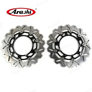 ヤマハ FZ6 Fazer 600 2004 - 2008 / FZ6 S2 2007 2008 フロントブレーキディスクローター For Yamaha FZ6 Fazer 600 2004 - 2008 / FZ6 S2 2007 2008 Front Brake Disc Rotors 【並行輸入品】