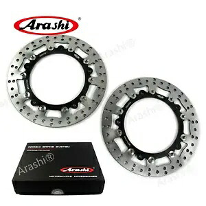 Arashi フロント ブレーキ ディスク ローター BMW R1150GS Adventure 非 ABS 2002 - 2005 2003 Arashi Front Brake Disc Rotor for BMW R1150GS Adventure non-ABS 2002 - 2005 2003 【並行輸入品】