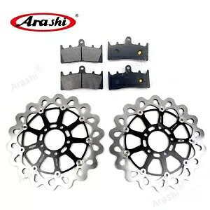 フロントブレーキディスク + ブレーキパッドスズキ隼 GSX1300R 1999 - 2007 2004 2005 Front Brake Disc + Brake Pads For Suzuki Hayabusa GSX1300R 1999 - 2007 2004 2005 【並行輸入品】｜カスタムパーツ WORLD倉庫