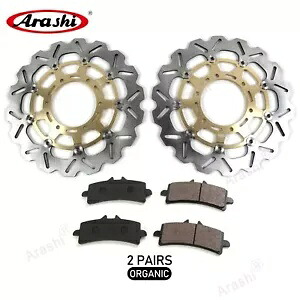 フロントブレーキローター & ブレーキパッドスズキ GSXR1000 GSX-R 1000 2012 - 2016 2013 Front Brake Rotors & Brake Pads For Suzuki GSXR1000 GSX-R 1000 2012 - 2016 2013 【並行輸入品】