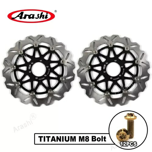 フロントブレーキローターと取り付けボルトヤマハ TZR 250 TZR250 1989 - 1992 1991 Front Brake Rotor and Mounting Bolts For Yamaha TZR 250 TZR250 1989 - 1992 1991 【並行輸入品】